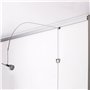 Cimaises Multirail Eclairage - Rail de 200cm (fixation incl.)