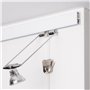 Cimaises Multirail Eclairage - Rail de 200cm (fixation incl.)